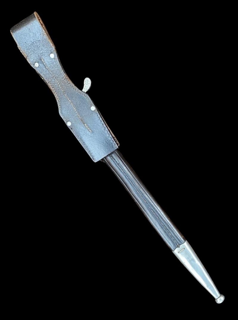 Stag Horn Police NCO Parade Bayonet EF Hörster Matching & Frog — image 7