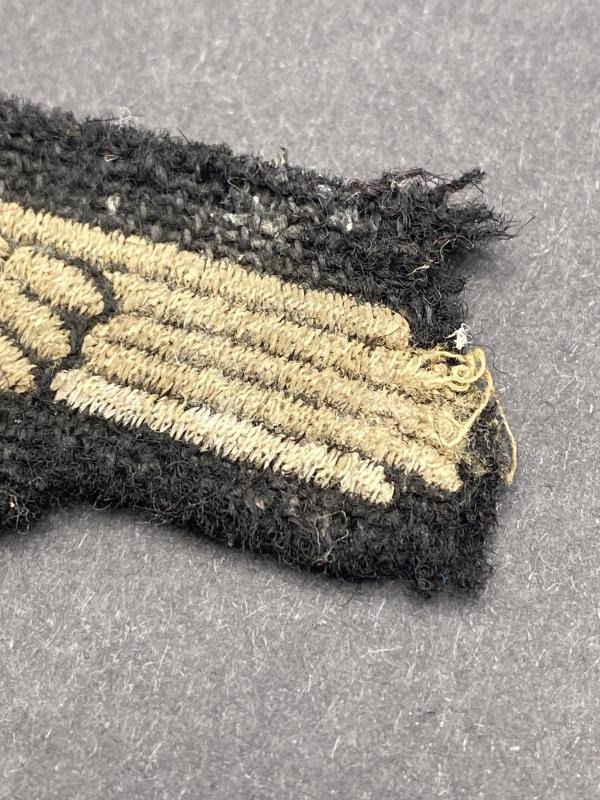 Waffen SS Mid/ Late War Production Embroidered Sleeve Eagle — image 7