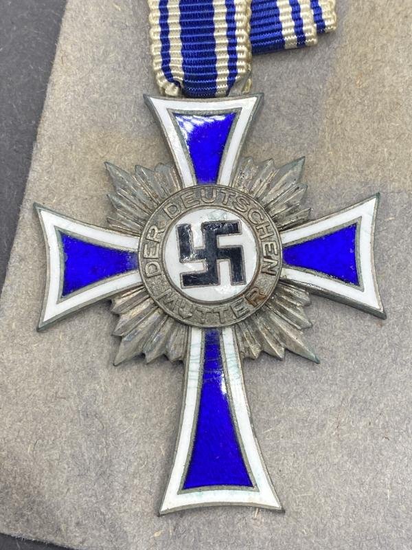 German Mothers Cross in Silver With Packet Karl Hensler — image 2