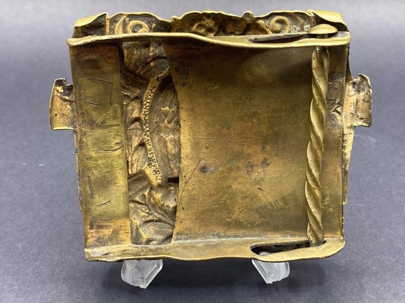 Italian Fascist Leaders PNF Brass Belt Buckle — image 5