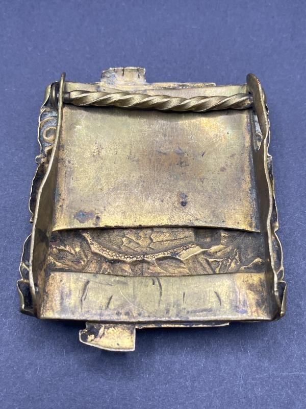 Italian Fascist Leaders PNF Brass Belt Buckle — image 7