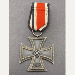 WW2 Iron Cross Second Class (Unmarked) With Ribbon