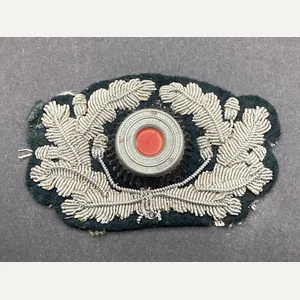 Bullion German Army Officers Visor Cockade & Wreath