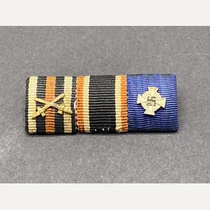 Three Placement German Ribbon Bar
