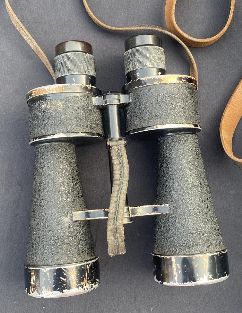 1941 Kriegsmarine 7X50 BEH Binoculars & Case — image 2
