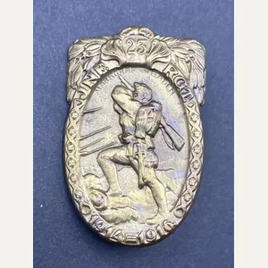 WW1 Hungarian Army 23rd Infantry Regiment Commemorative Cap Badge