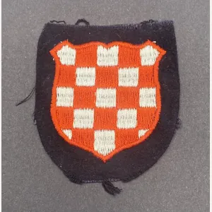 Croatian Waffen SS Volunteer Sleeve Shield