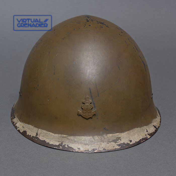 RT7 Interesting Imperial Japanese Navy Type 90 field helmet — image 2