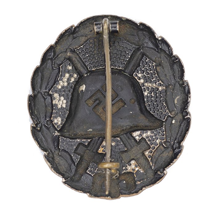 DPA3 First type black wound badge for Spanish Civil War — image 5
