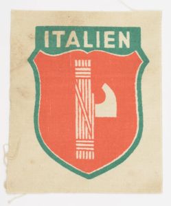PSA12 Rare Organisation Todt sleeve shield for Italian workers