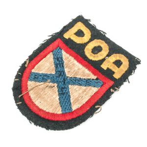 PAA22 Uniform removed embroidered sleeveshield for the Russian Army of …