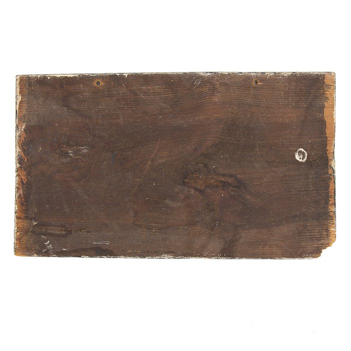 SHR43 Wooden warning sign reading 'removal of device is punished as sabotage' — image 5