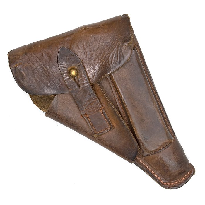 PDU69 Brown leather holster for a small framed automatic pistol — image 2