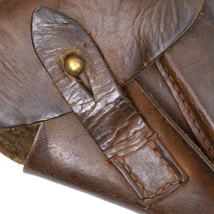 PDU69 Brown leather holster for a small framed automatic pistol — image 3