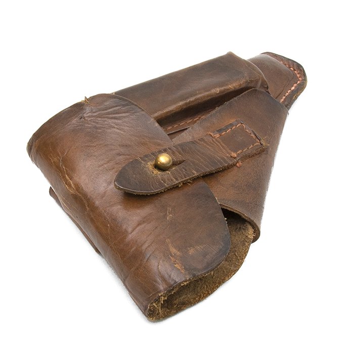 PDU69 Brown leather holster for a small framed automatic pistol — image 4