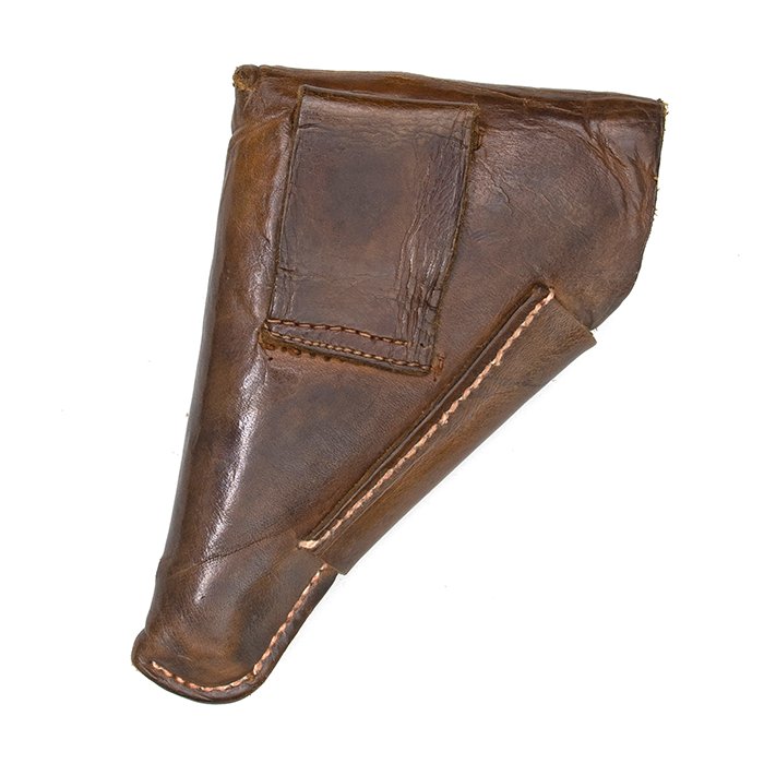 PDU69 Brown leather holster for a small framed automatic pistol — image 5