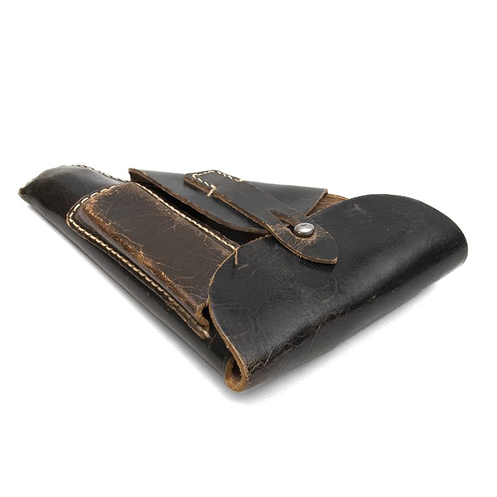 PDU68 Black leather holster for a small framed automatic pistol — image 4