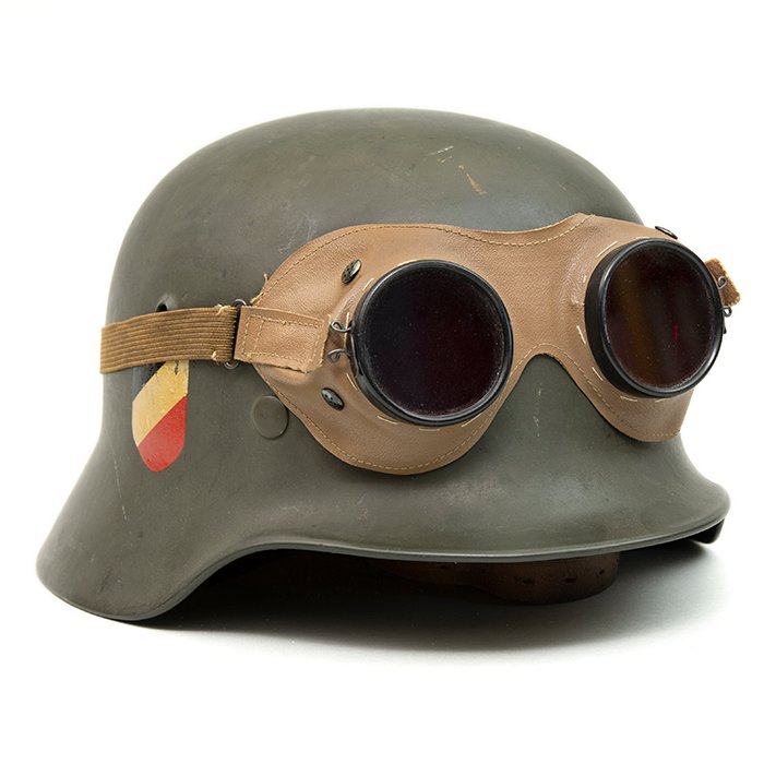 TOA68 Sun and dust goggles with red lenses — image 2
