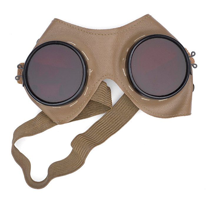 TOA68 Sun and dust goggles with red lenses — image 3