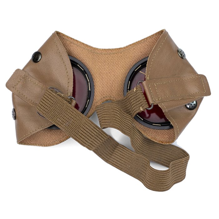 TOA68 Sun and dust goggles with red lenses — image 6