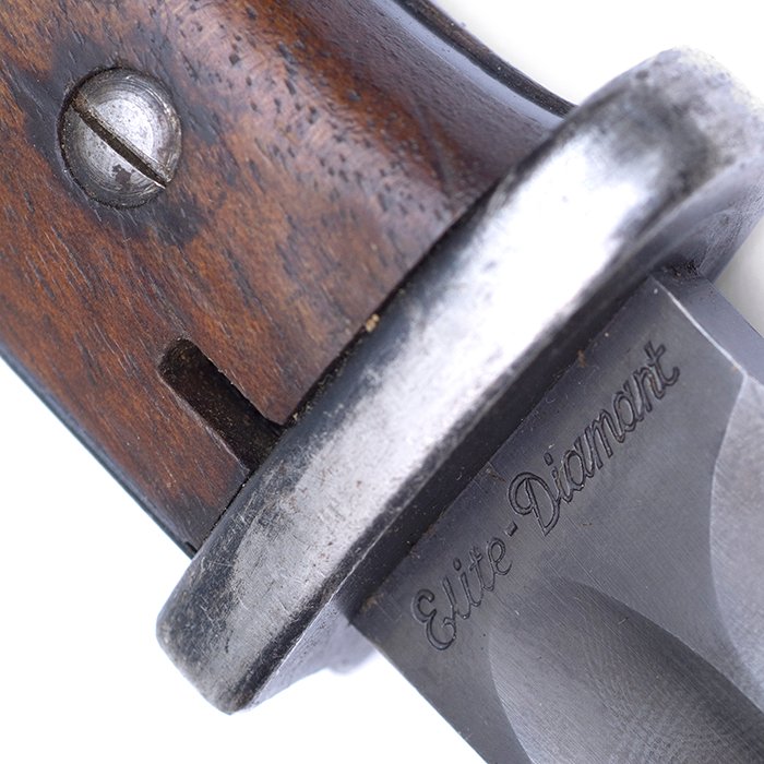 MP5006 Matching 98k bayonet made by Elite-Diamant with RBNr black leather frog — image 6