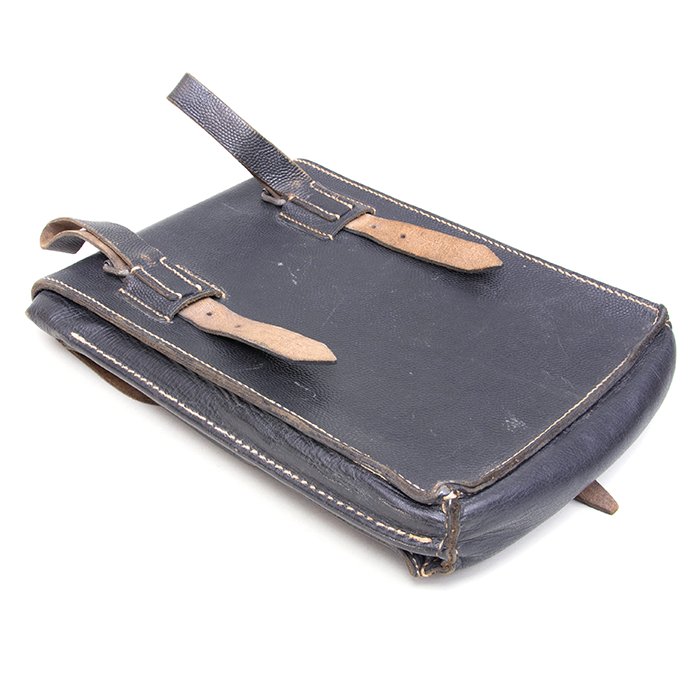 FWI4 Service used black leather map case with map — image 4