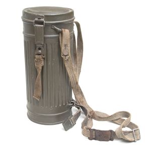 MP5005 Military issue gas mask canister with mask and carrying …