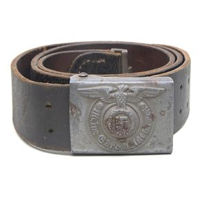 CBA54 Waffen-SS EM RZM 155/43 steel belt buckle with late …