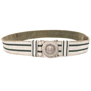 4A5D Heer officer's brocade belt and buckle