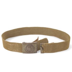 SJA66 Heer EM tropical buckle and webbed belt