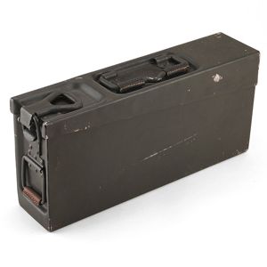 ACZ145 Early aluminum MG34 ammunition carrying case