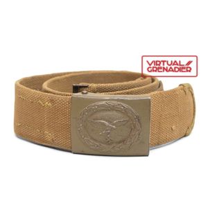 SBH14 Luftwaffe EM tropical belt and buckle