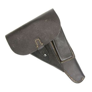 NMA13 Unissued soft shell P38 holster, pebbled leather