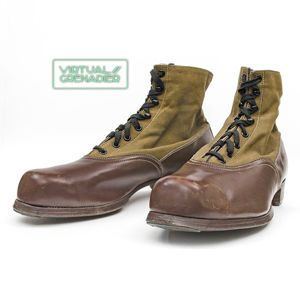 ACZ116 Rare and lightly used pair of Heer tropical ankle …