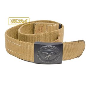 SJA63 Luftwaffe issue tropical belt and buckle