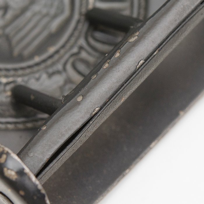 PJA12 Late quality steel belt buckle for a Kriegsmarine or Heer EM — image 8