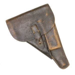 MP4007 Service used leather soft shell P38 holster