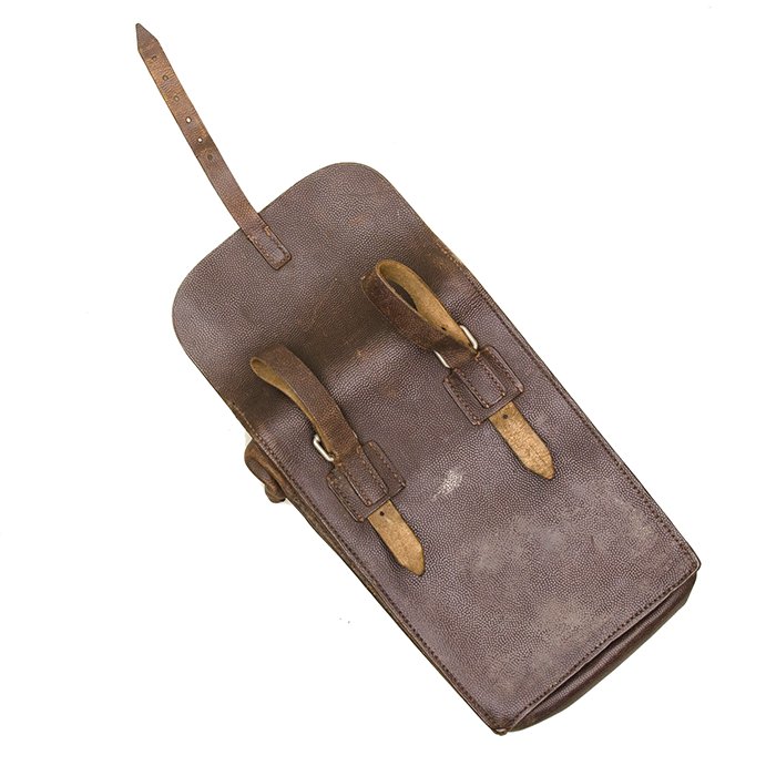 MP4004 Service used brown leather map case — image 10