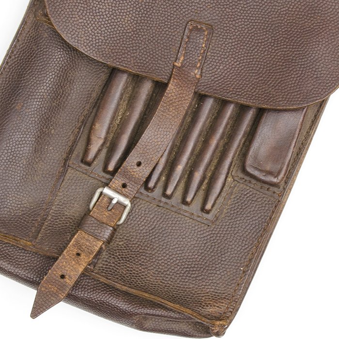 MP4004 Service used brown leather map case — image 4