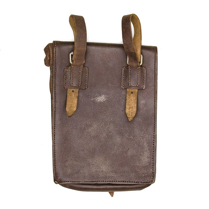 MP4004 Service used brown leather map case — image 8