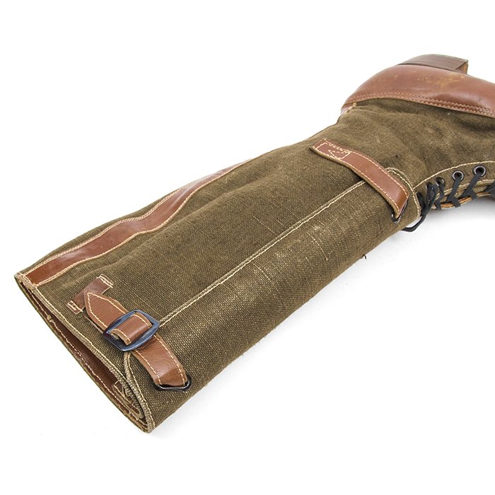 ACZ118 Excellent matched pair of Luftwaffe issue tropical high boots — image 10