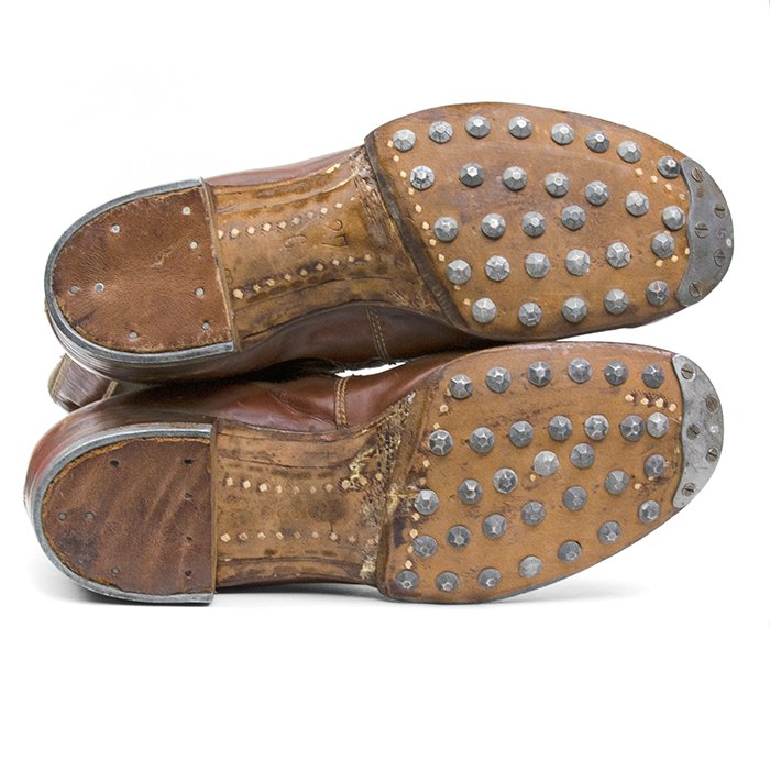 ACZ118 Excellent matched pair of Luftwaffe issue tropical high boots — image 14