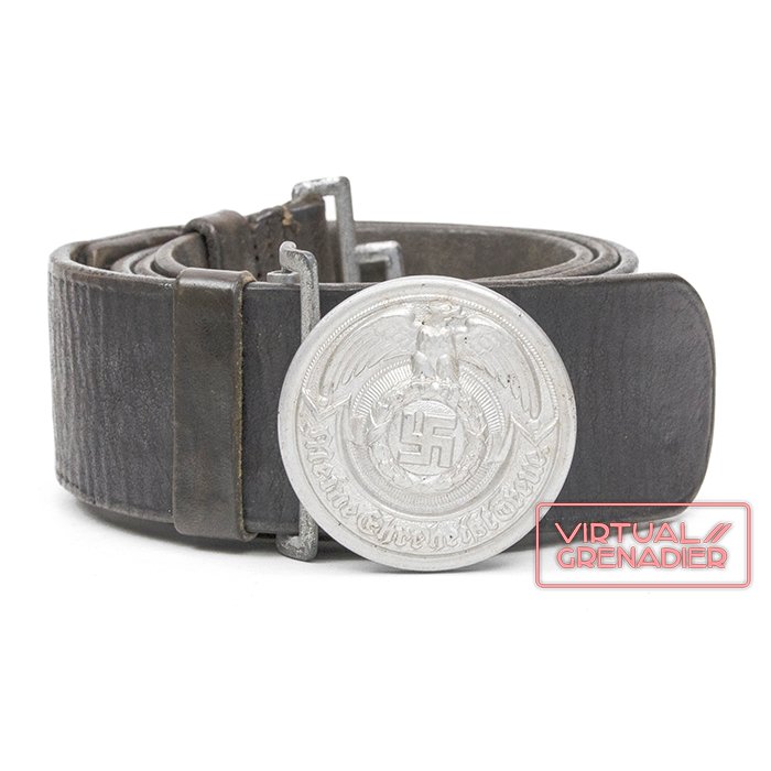 ACZ117 SS officer's belt and aluminum buckle — image 2