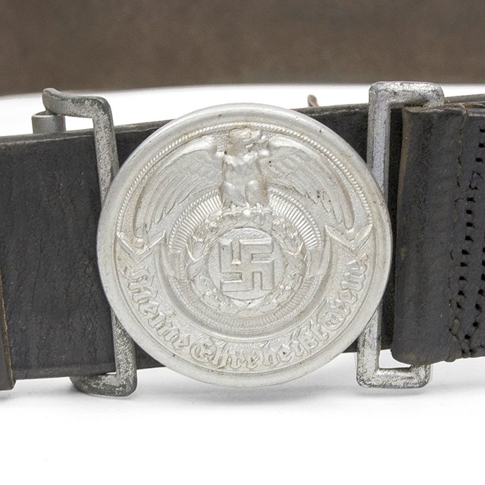 ACZ117 SS officer's belt and aluminum buckle — image 3