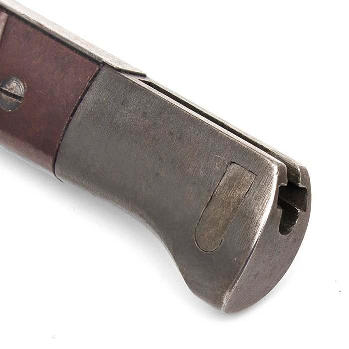 TOA1 Unmarked late war 98k bayonet and frog — image 9