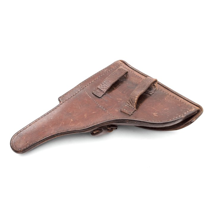 GAA60 Brown leather hard shell P08 holster — image 7