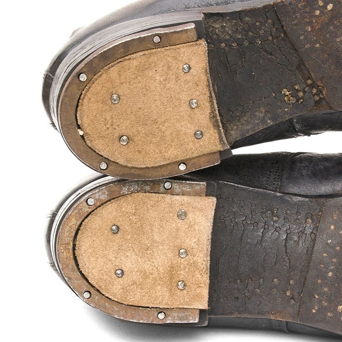 ERA18 Matched pair of privately made ankle boot with issue box — image 16