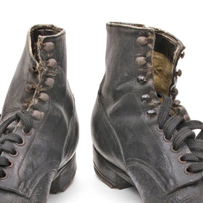 ERA18 Matched pair of privately made ankle boot with issue box — image 9