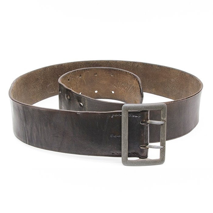 PMA19 Black leather officer's belt — image 2