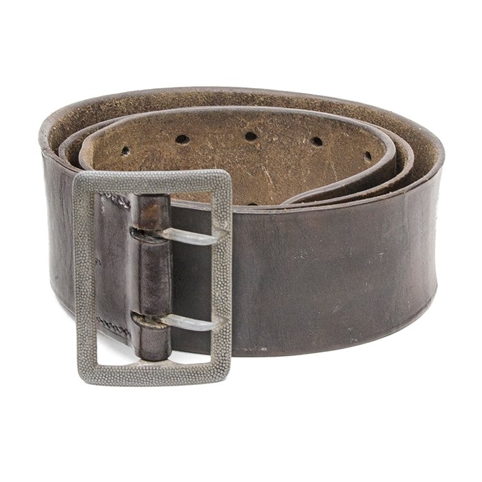 PMA19 Black leather officer's belt — image 3